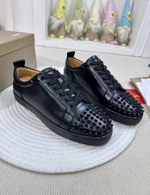 Christian Louboutin Low-top Spike Red Sole Shoes