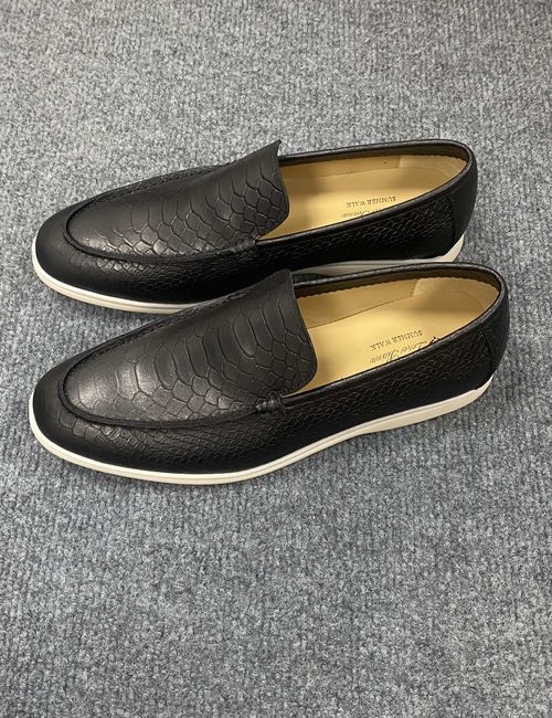 Loro Piana LP Suede Tassel Loafers With Rubber Sole