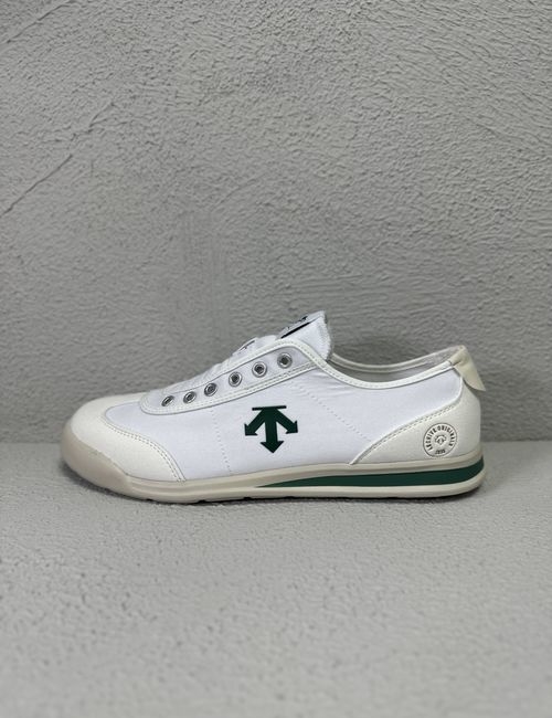 Descente Crontempo Canvas White Green Casual Shoes