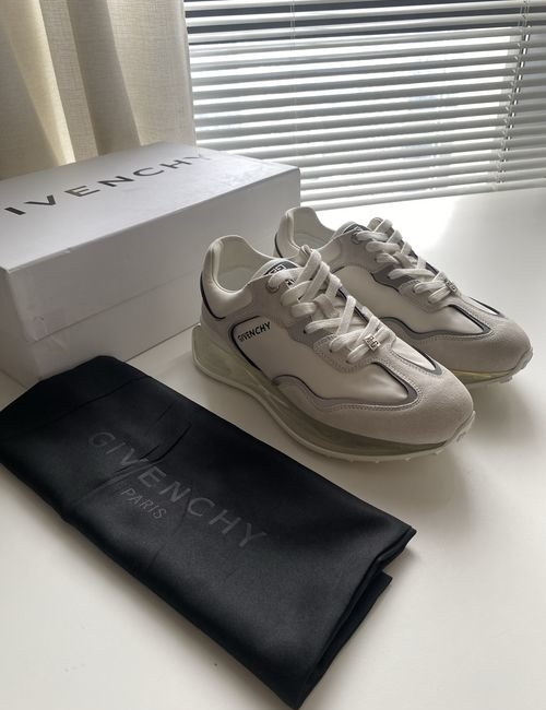 Givenchy Full Grain Leather Color-block Sneakers