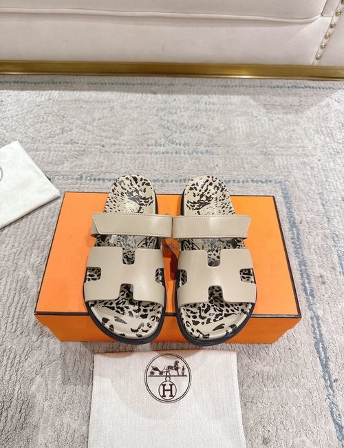 Hermes Chypre Slippers With Comfortable Soft Insole