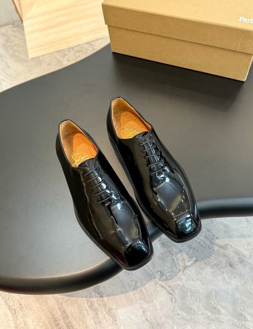 Christian Louboutin Suede Cow Leather Casual Shoes