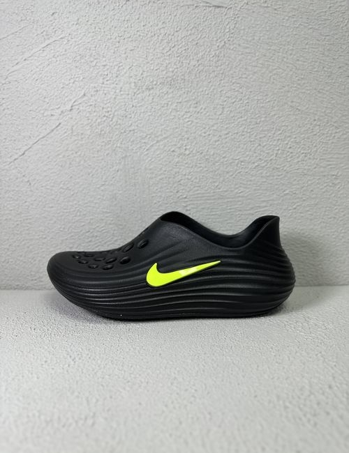 Nike ReactX Rejuven8 Black Green Clogs