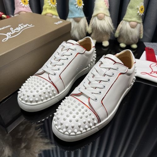 Christian Louboutin Low-top Spike Red Sole Shoes