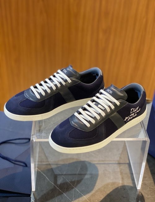 Christian Dior CD B01 Matchpoint Smooth Leather Sneakers