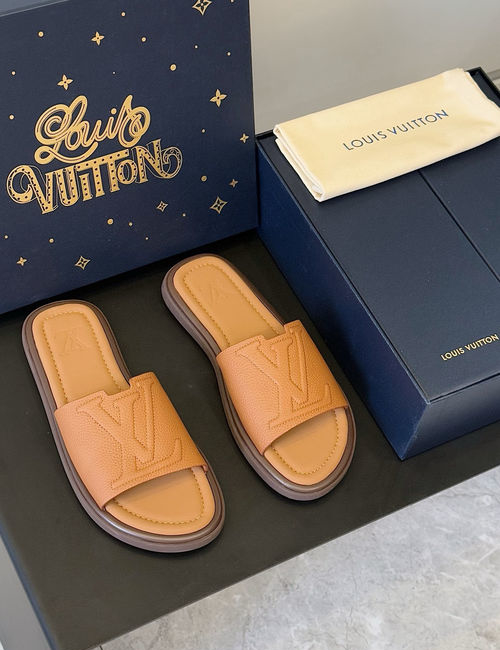 Louis Vuitton LV Waterfront Sandals With Monogram Pattern