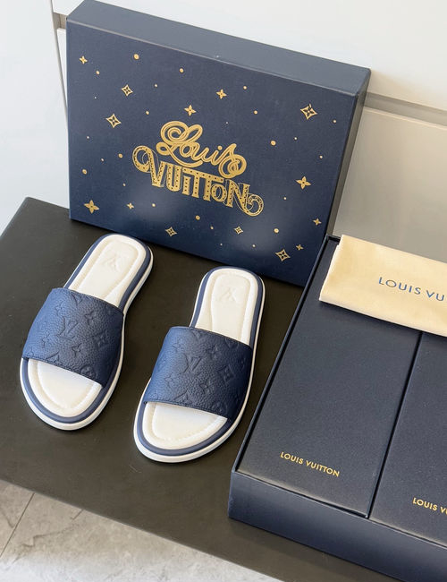 Louis Vuitton LV Waterfront Sandals With Monogram Pattern
