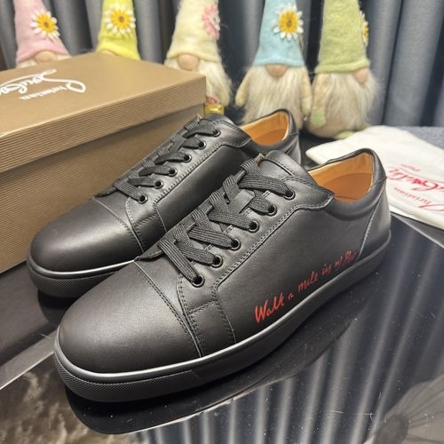 Christian Louboutin Low-top Spike Red Sole Shoes