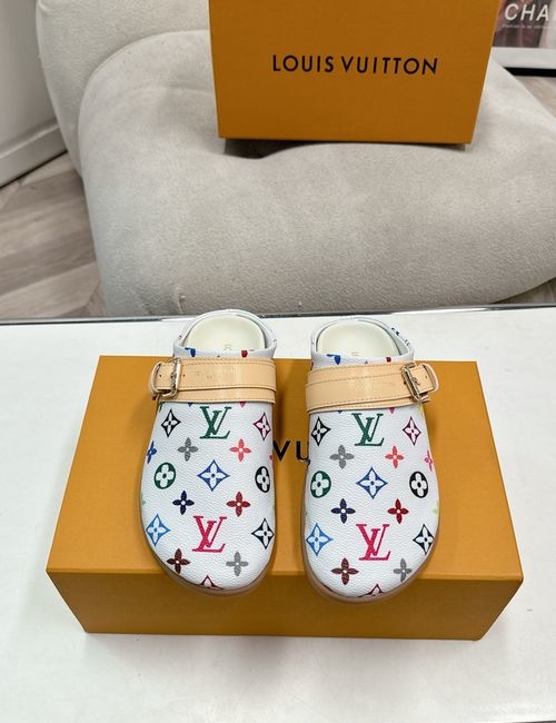 Louis Vuitton LV To-Go Comfort Monogram Canvas Clogs