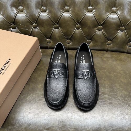 Burberry Premium Cowhide Metal Accent Shoes