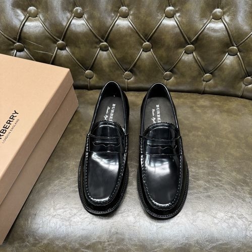 Burberry Patent Leather Sole Dress Shoes