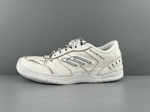 Balenciaga Hamptons Worn-out Low-top Casual Lace-up Shoes