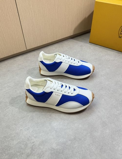 Tods Premium Casual Sneakers With Leather Upper