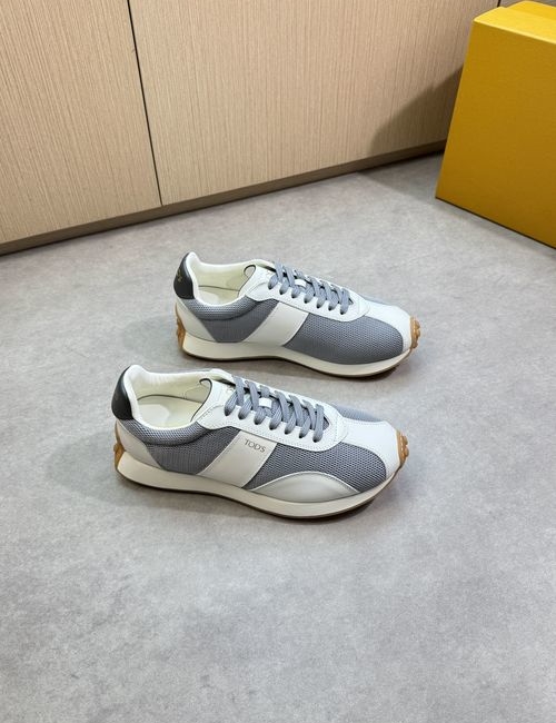Tods Premium Casual Sneakers With Leather Upper