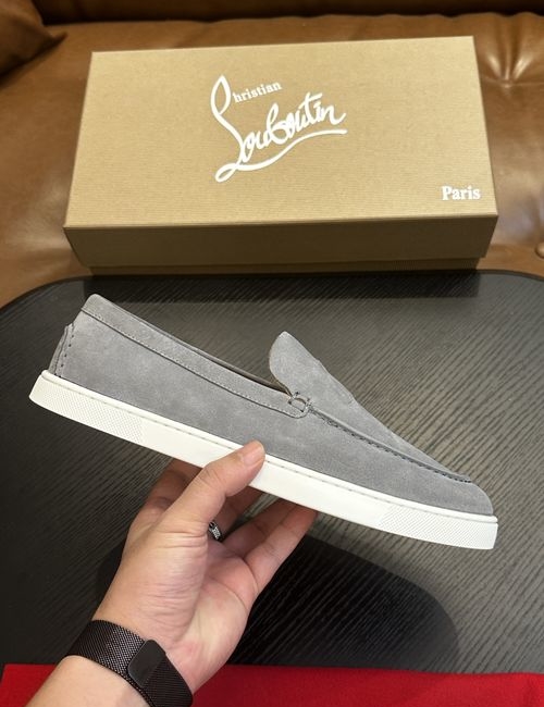 Christian Louboutin Leather Sole Casual Sneakers