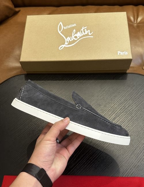 Christian Louboutin Leather Sole Casual Sneakers
