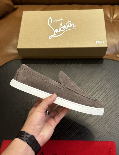Christian Louboutin Leather Sole Casual Sneakers