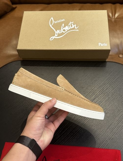 Christian Louboutin Leather Sole Casual Sneakers