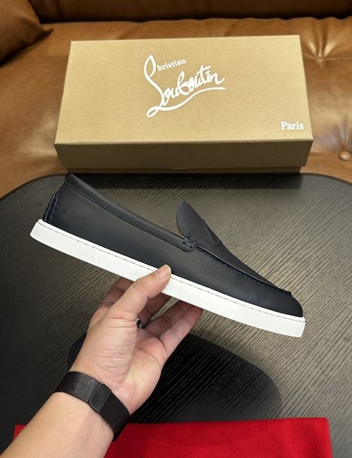 Christian Louboutin Leather Sole Casual Sneakers