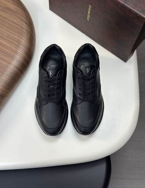 Stefano Ricci Cow Leather Casual Shoes With Foam Sole