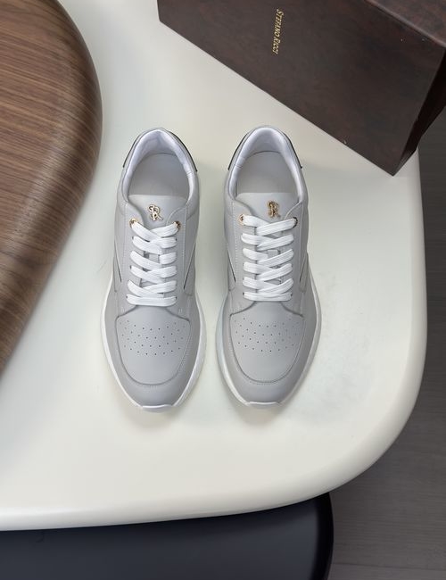 Stefano Ricci Cow Leather Casual Shoes With Foam Sole