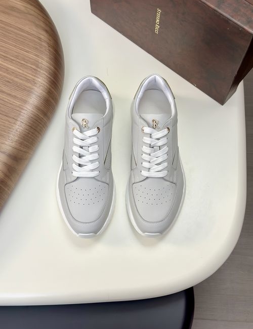 Stefano Ricci Cow Leather Casual Shoes With Foam Sole