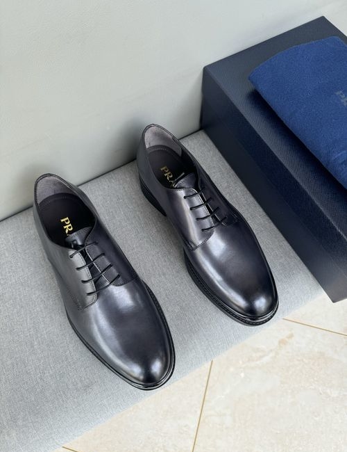 Prada Patent Leather Sneakers With TPU Sole
