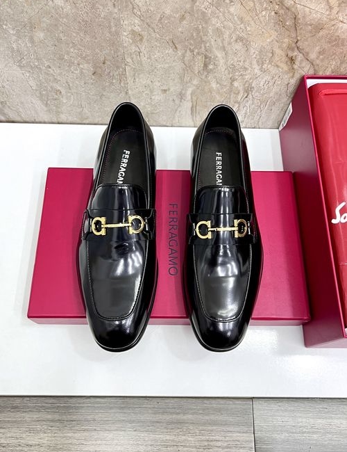 Ferragamo Classic Leather Loafers