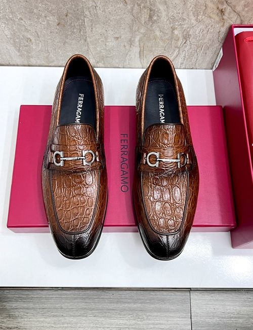 Ferragamo Classic Leather Loafers