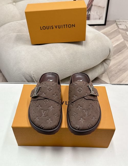 Louis Vuitton LV Cork Insole Casual Slides EVA Outsole