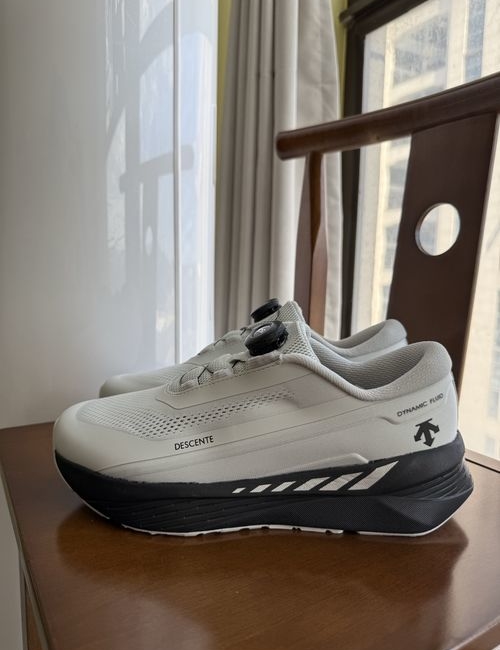 Descente Dfluid BOA Carbon Plate Running Shoes Grey