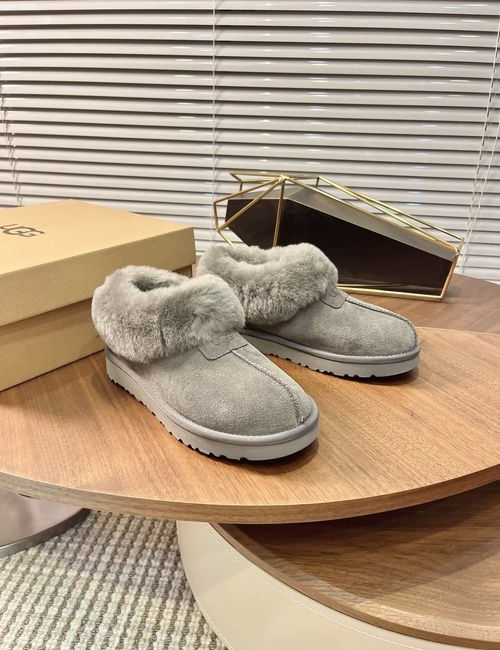 UGG Shearling Slip-On Casual Warm Ankle Boots