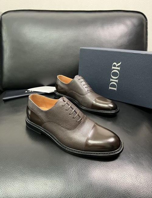 Christian Dior CD High Quality Leather Shoes Comfortable Durable