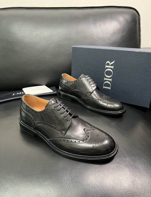 Christian Dior CD High Quality Leather Shoes Comfortable Durable