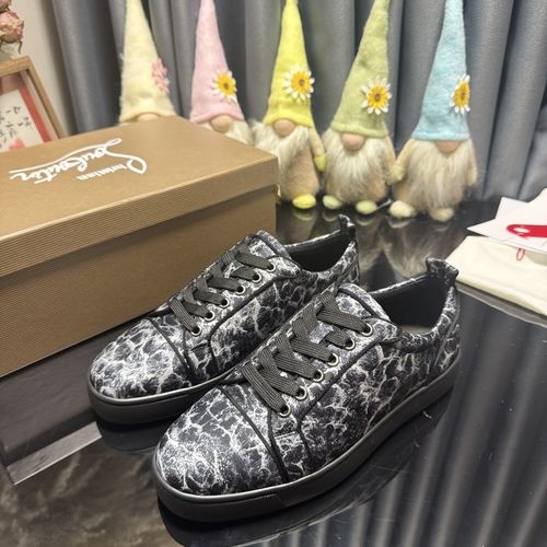 Christian Louboutin Low-top Spike Red Sole Shoes