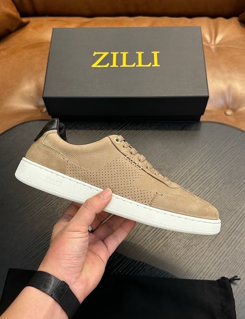 Zilli Handmade Leather Comfortable Casual Shoes