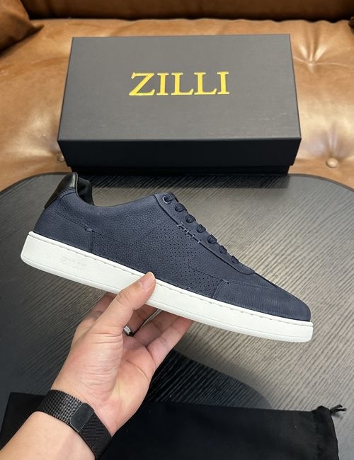 Zilli Handmade Leather Comfortable Casual Shoes