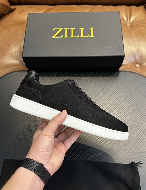 Zilli Handmade Leather Comfortable Casual Shoes