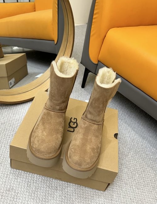 UGG Shearling Foldable Warm Casual Boots
