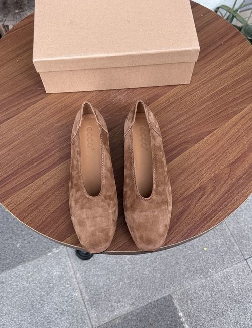 Ecco Suede Leather Loafer Casual Shoes