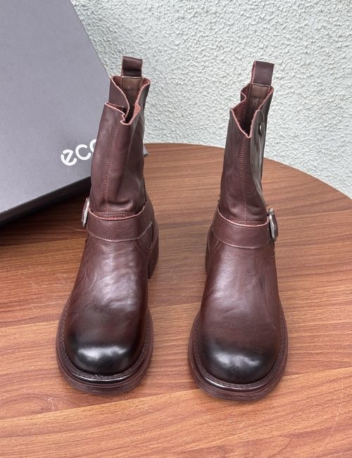 Ecco Classic Water Washed Leather Boots