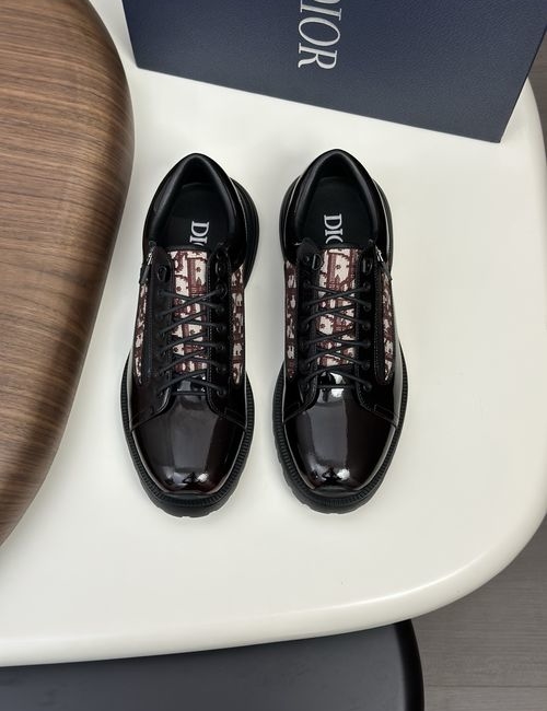 Christian Dior CD High Version Shoes With Original Print