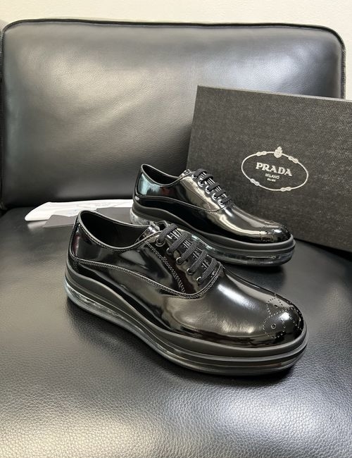 Prada Genuine Leather Casual Dress Shoes