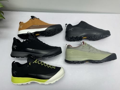ArcTeryx FL 2 Suede Black Leather Shoes