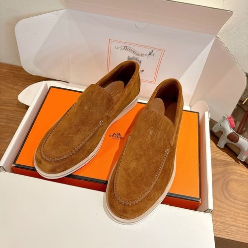 Hermes Vintage Design Chunky Sneakers With Premium Sole