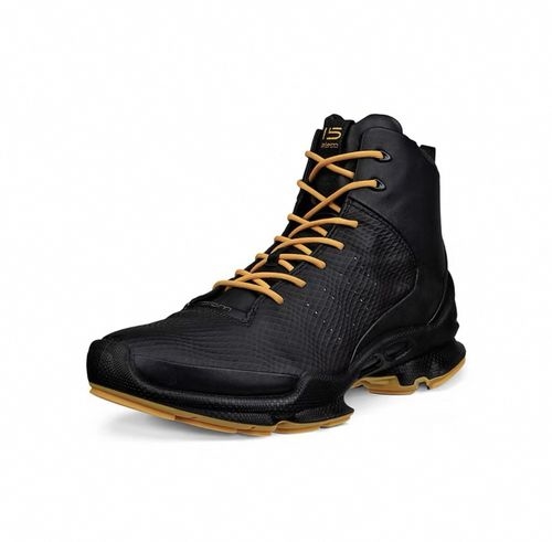 Ecco Biom Outdoor Non-slip Cow Leather Running Shoes