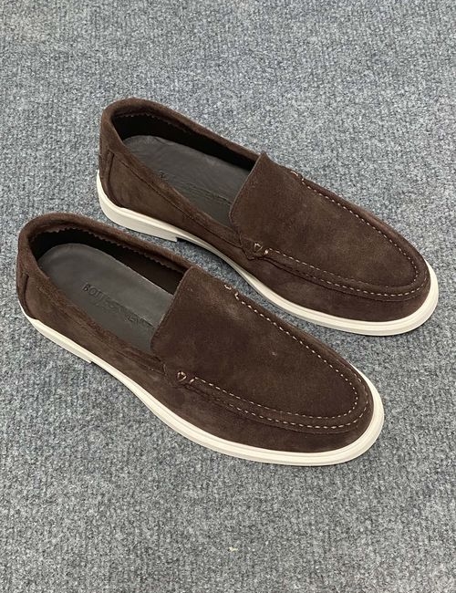 Bottega Veneta BV Fringe Tassel Loafers With Suede Upper