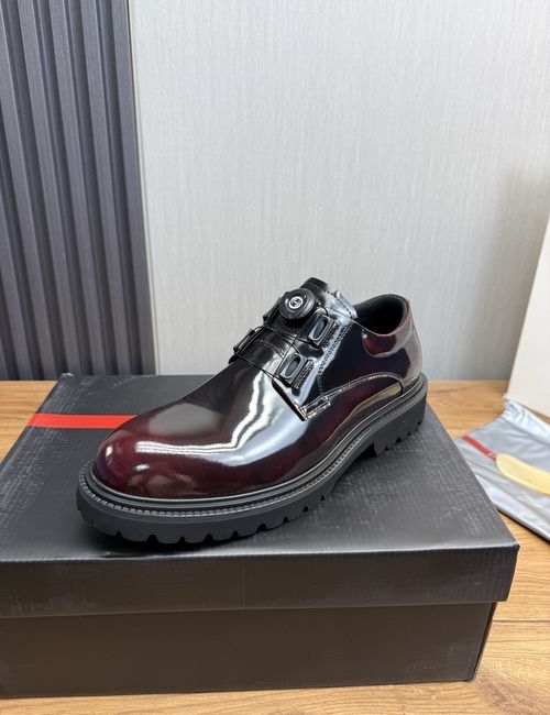 Prada Cow Leather Upper Casual Shoes