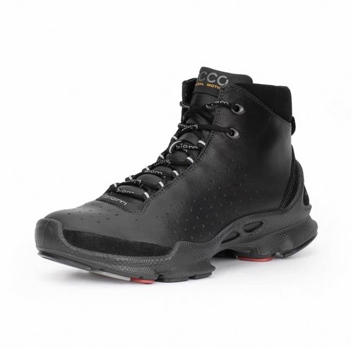Ecco High-top Hiking Shoes With PU Sole