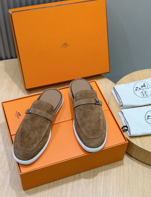 Hermes Freesstyle Mules Calfskin TPU Outsole